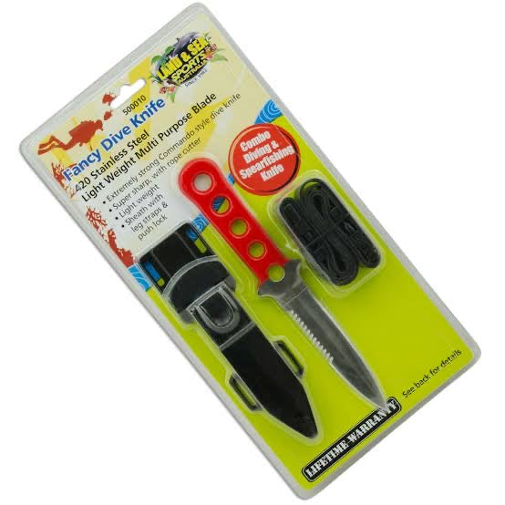 Fancy Dive Knife - Land and Sea