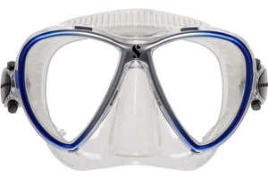 Scubapro Synergy Twin Mask Blue with Clear Silicone